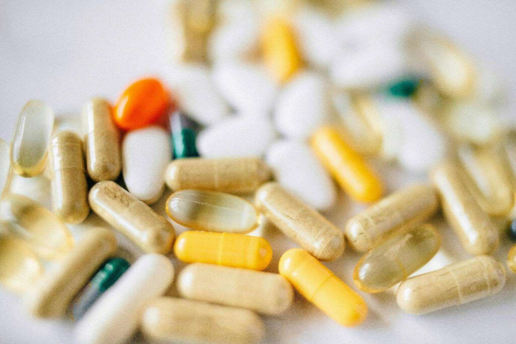Mixed Pile of Pills